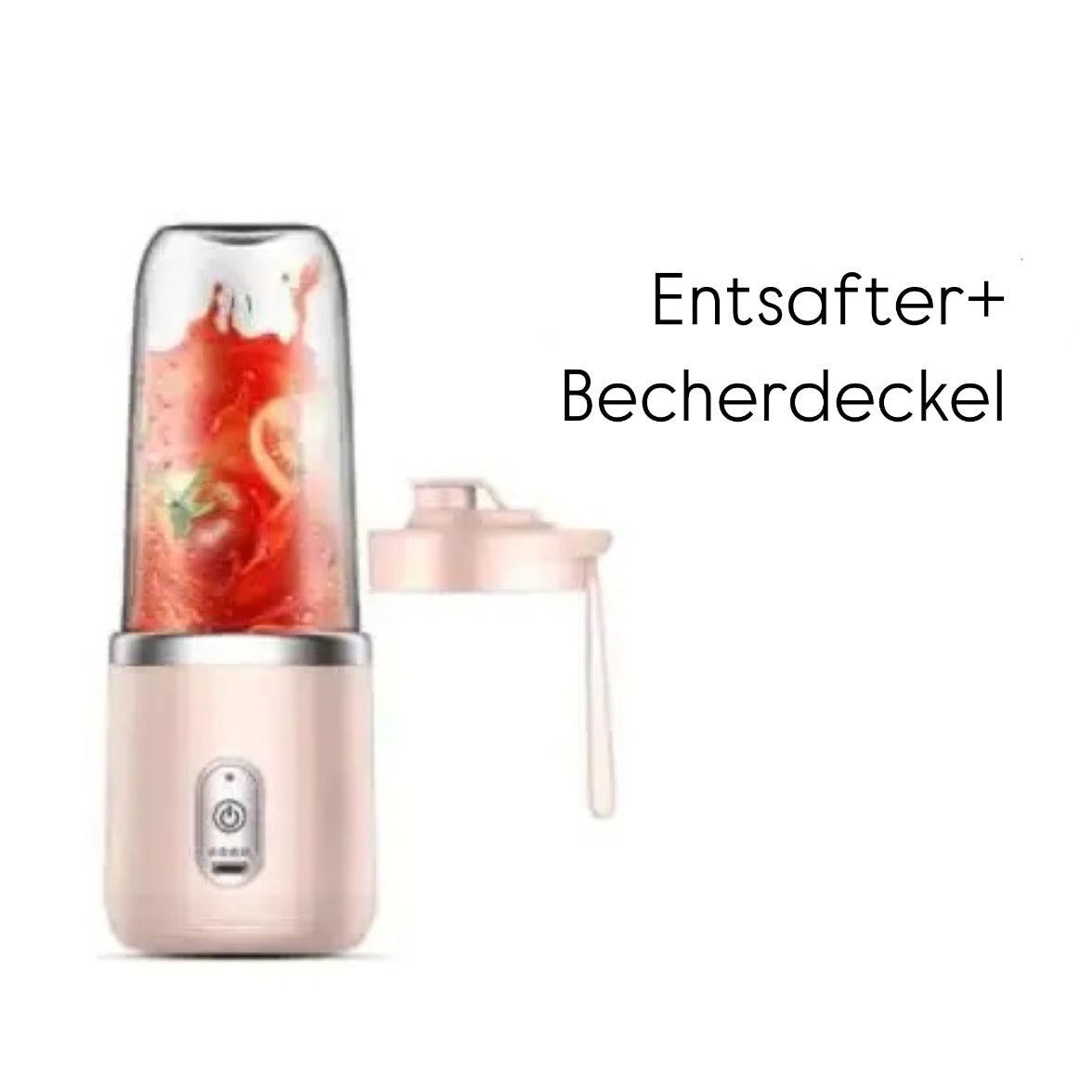 Frische Power to Go – Tragbarer Smoothie-Mixer (400 ml) mit USB-Aufladung – Frische Säfte jederzeit & überall genießen