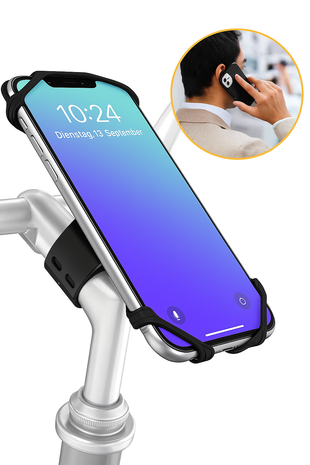 HoldTight – Die universelle Smartphone-Halterung für dein Bike – Passt. Hält. Dreht.