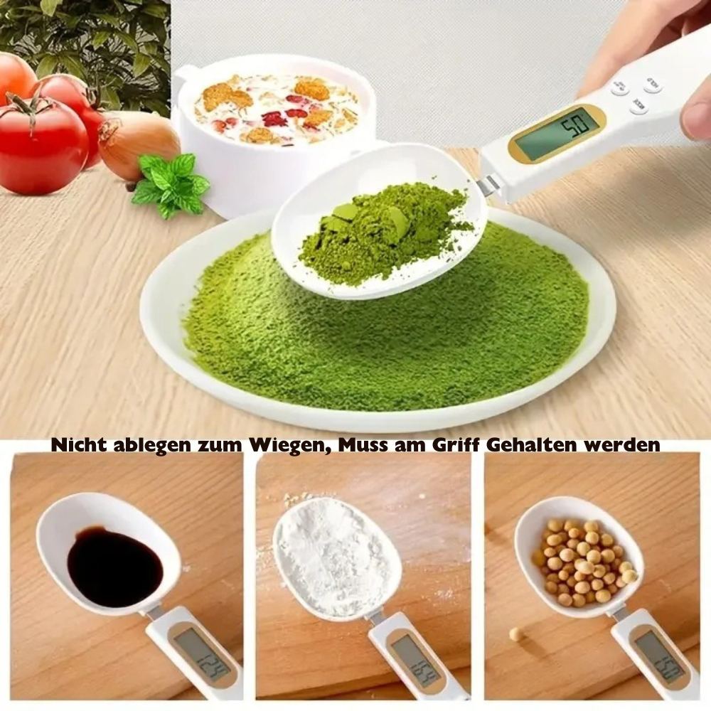 Präzision, die man schmeckt! 🥄 Digitale Mini-Löffelwaage mit LCD – Für perfekte Rezepte, exakte Kaffeegenüsse & kreative Küchenerfolge
