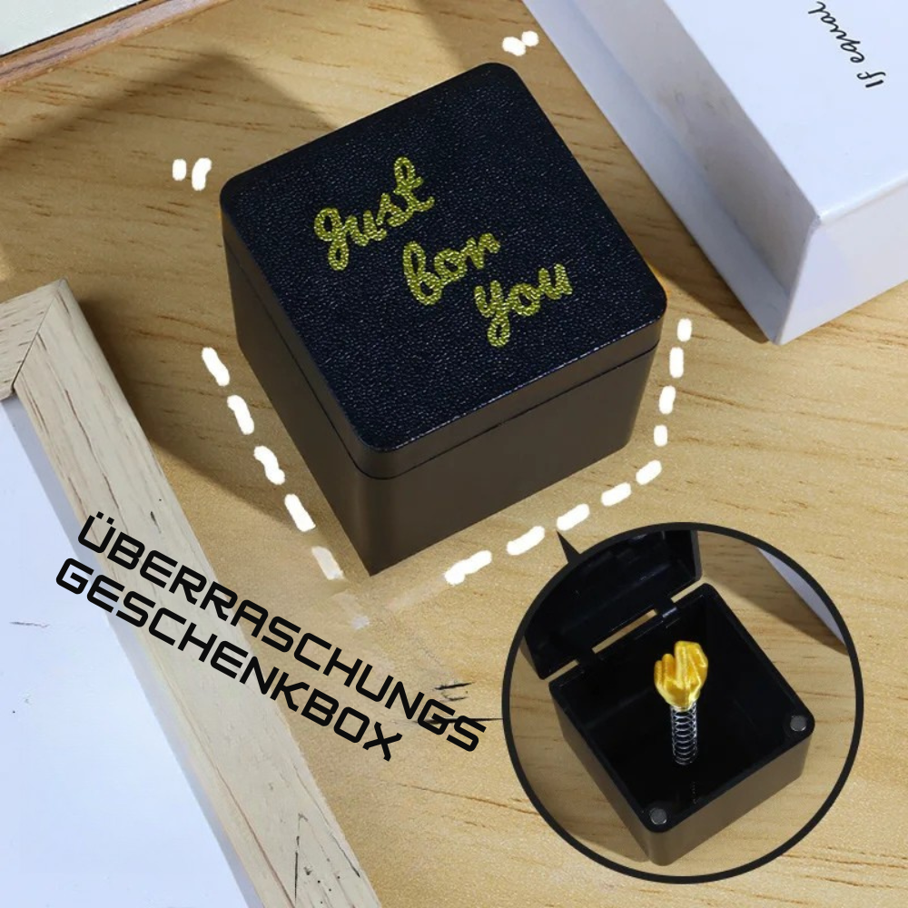 FlipOff Surprise Box – Mittelfinger-Geschenkbox für Weihnachten & Büro-Spaß