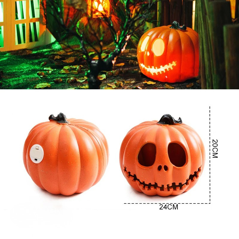 Halloween Kürbis- und Geist-LED-Lichter – Leuchtende Outdoor-Deko für Garten, Hof & Party | Wasserdichte Halloween-Beleuchtung mit Schreck-Effekt