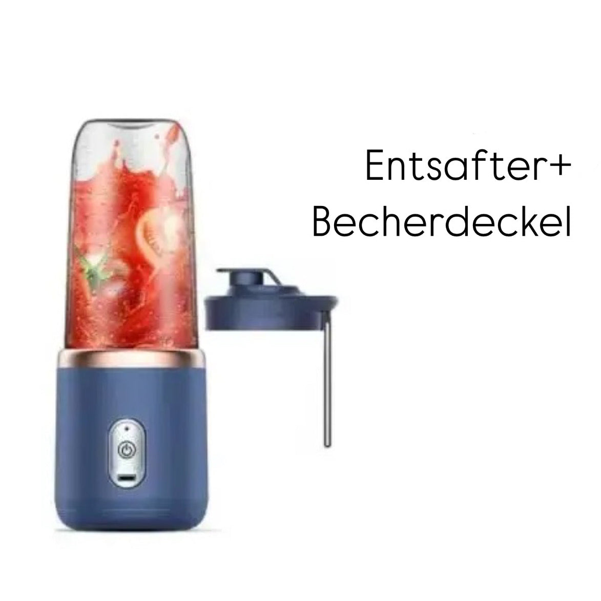 Frische Power to Go – Tragbarer Smoothie-Mixer (400 ml) mit USB-Aufladung – Frische Säfte jederzeit & überall genießen