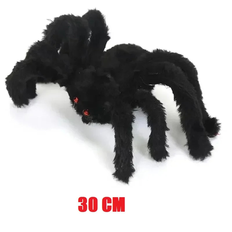 Großer Halloween-Spinnen-Dekoschild – Outdoor / Indoor Spinnennetz-Dekoration | Gigantische Spinnen-Deko für Garten, Party & Halloween