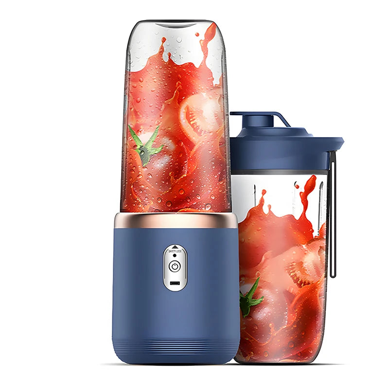 Frische Power to Go – Tragbarer Smoothie-Mixer (400 ml) mit USB-Aufladung – Frische Säfte jederzeit & überall genießen