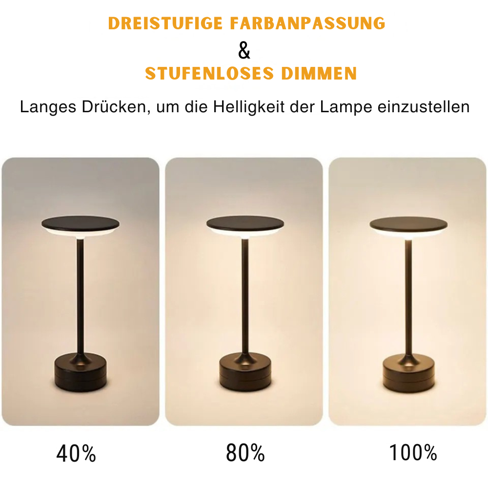 „Licht, das bewegt – Ihre tragbare LED-Tischlampe mit Touch-Sensor