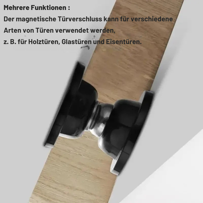 Magnetischer Silikon-Türstopper – Starker Anti-Kollisions Schutz für Haus & Hotel | Geräuschlos, Selbstklebend, Stummes Öffnen & Schließe