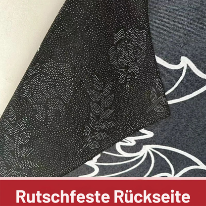 SantaMat™ – Premium Weihnachts-Fußmatte für Innen & Außen | Roter Weihnachtsmann & Lebkuchen-Design