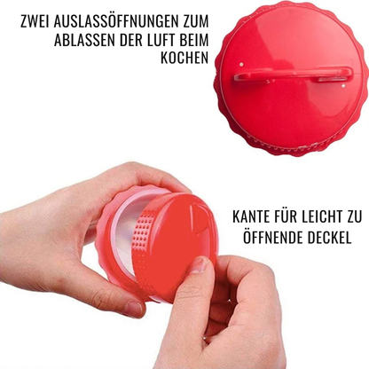 EggMaster 6-in-1 Silikon-Eierkocher-Set – Multifunktionaler Dampf- & Aufbewahrungs-Kessel für Eierliebhaber