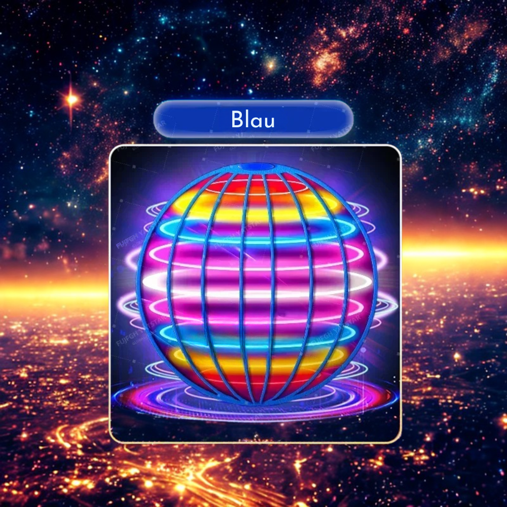 Fliegende Freude: LED-Flying Ball für drinnen & draußen