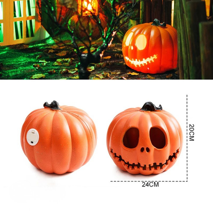 Halloween Kürbis- und Geist-LED-Lichter – Leuchtende Outdoor-Deko für Garten, Hof & Party | Wasserdichte Halloween-Beleuchtung mit Schreck-Effekt