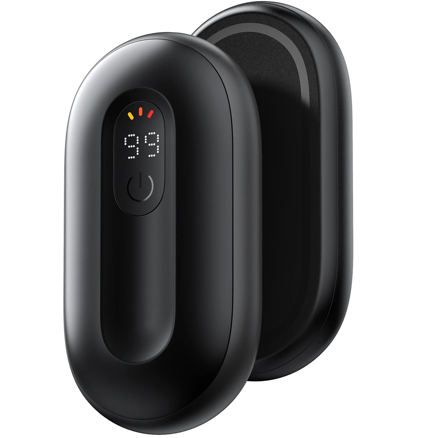 oldSky 2-in-1 Handwärmer (2 Stück) – Wiederaufladbarer Taschenwärmer mit Magnet, Digitalanzeige & Powerbank-Funktion | Geschenk & Outdoor-Begleiter