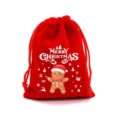 Weihnachts-Magie im Beutel – Stilvolle Geschenkbeutel mit Kordelzug für Ihre Festmomente